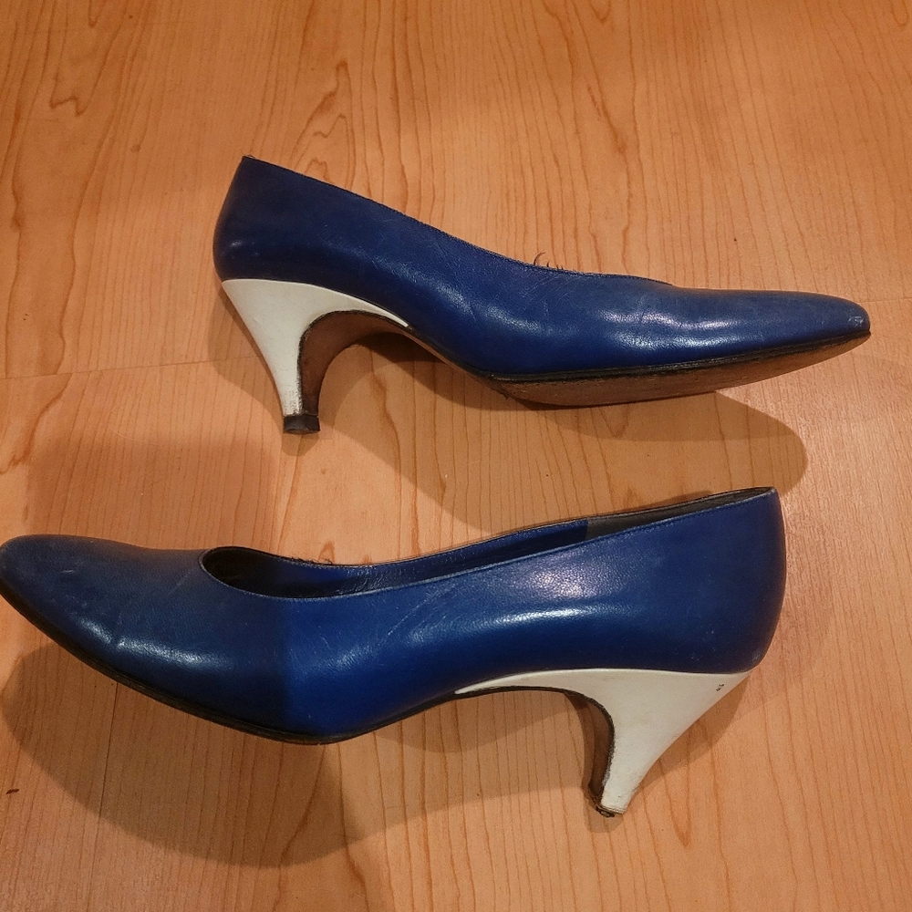 Vintage Yves Saint Laurent leather shoes